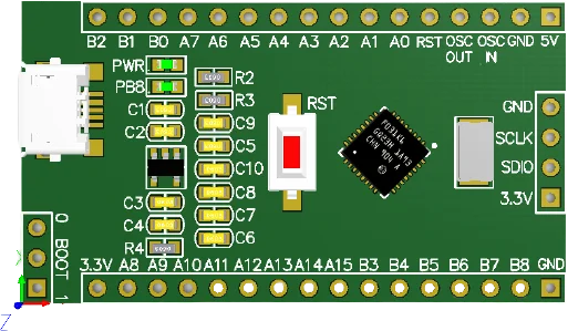 

HK32F031K6U6 Core Board Replaces STM32F031K6U6 with HK32F031 Smallest System Development Board