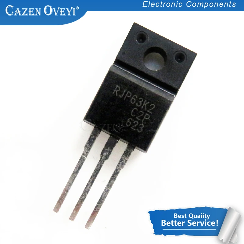 10pcs/lot RJP63K2 TO 220F 63K2 In Stock|Интегральные схемы| |