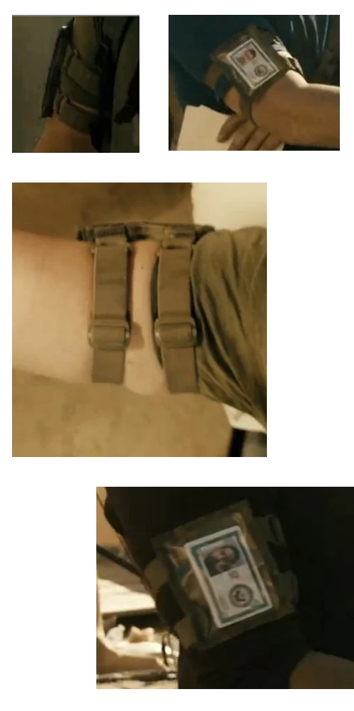 Tactical Training Team Adjustable Arm Waterproof Map Bag 500D DuPont Coadura Fabric