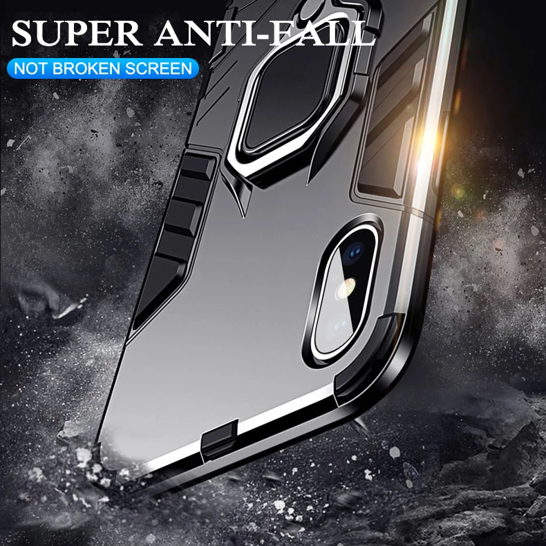 Бронированный противоударный чехол для телефона iPhone 12 Pro Max 11 X XR XS SE2020 MINI 7 8 6 6S Plus