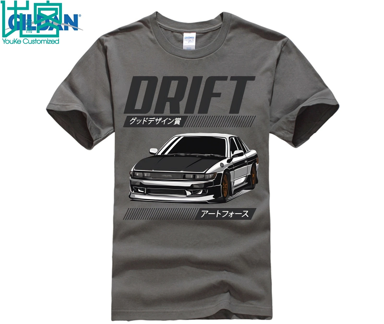 Дизайнерская футболка Funky Nissan Skyline Silvia S13 Drift King R34 Hakosuka мужские футболки с круглым