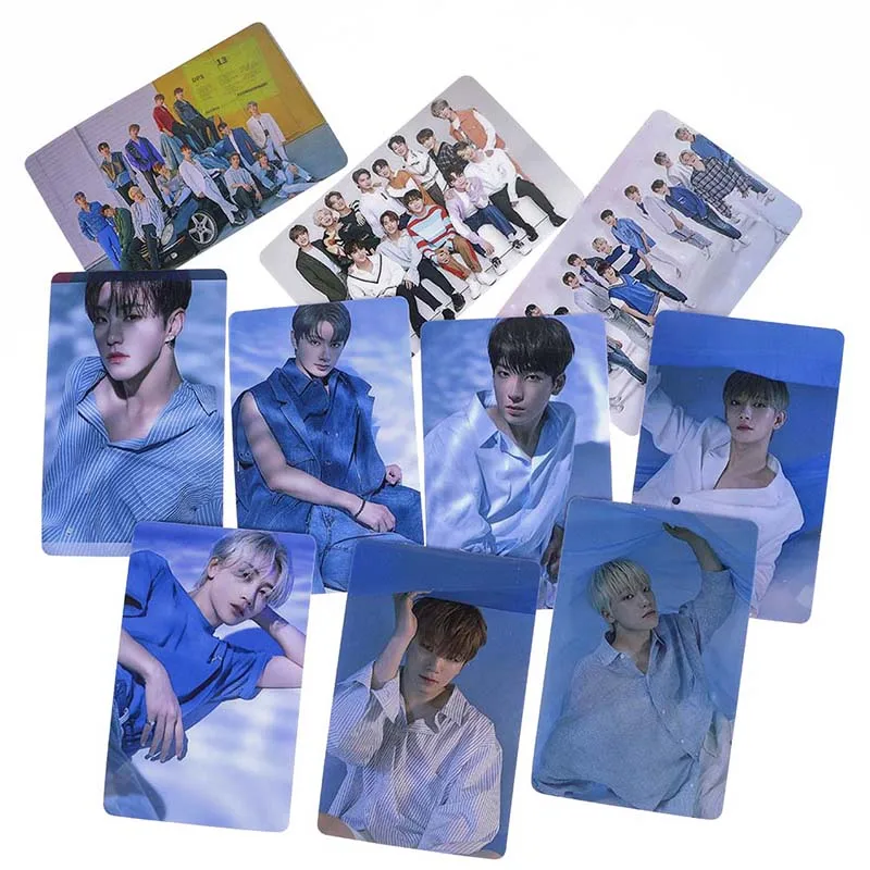 10 шт./компл. K-pop Seventeen HIT стикер для фото карты альбом идентификатор автомобиля стикер для карты стикер для фотостудии