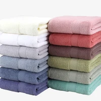 pure cotton super absorbent large towel bath towel 70140cm thick soft bathroom towels comfortable beach towels 15 colors