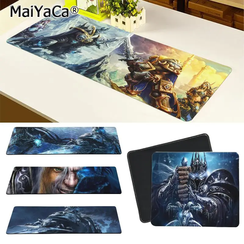 Maiya высшее качество World of Warcraft Arthas DIY дизайн игровой с узором коврик для мыши
