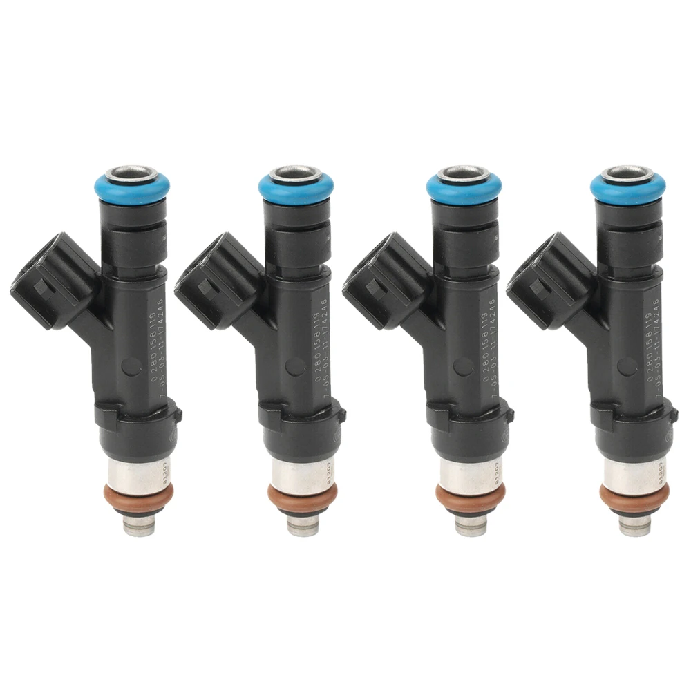 

6PCS 04861667AA 0280158119 Fuel Injector for Chrysler Town & Country Dodge Grand Caravan Jeep Wrangler 2007 2008 2009 2010 2011
