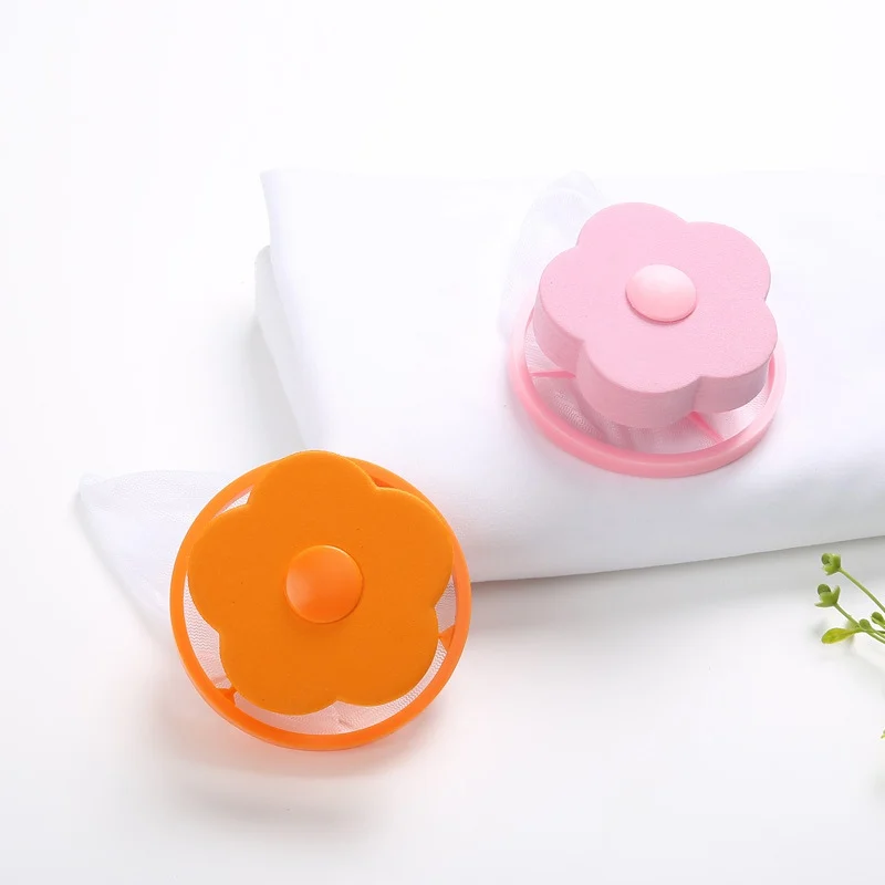 Многоразовая стиральная машина плавающая сетка ловушка для волос фильтр