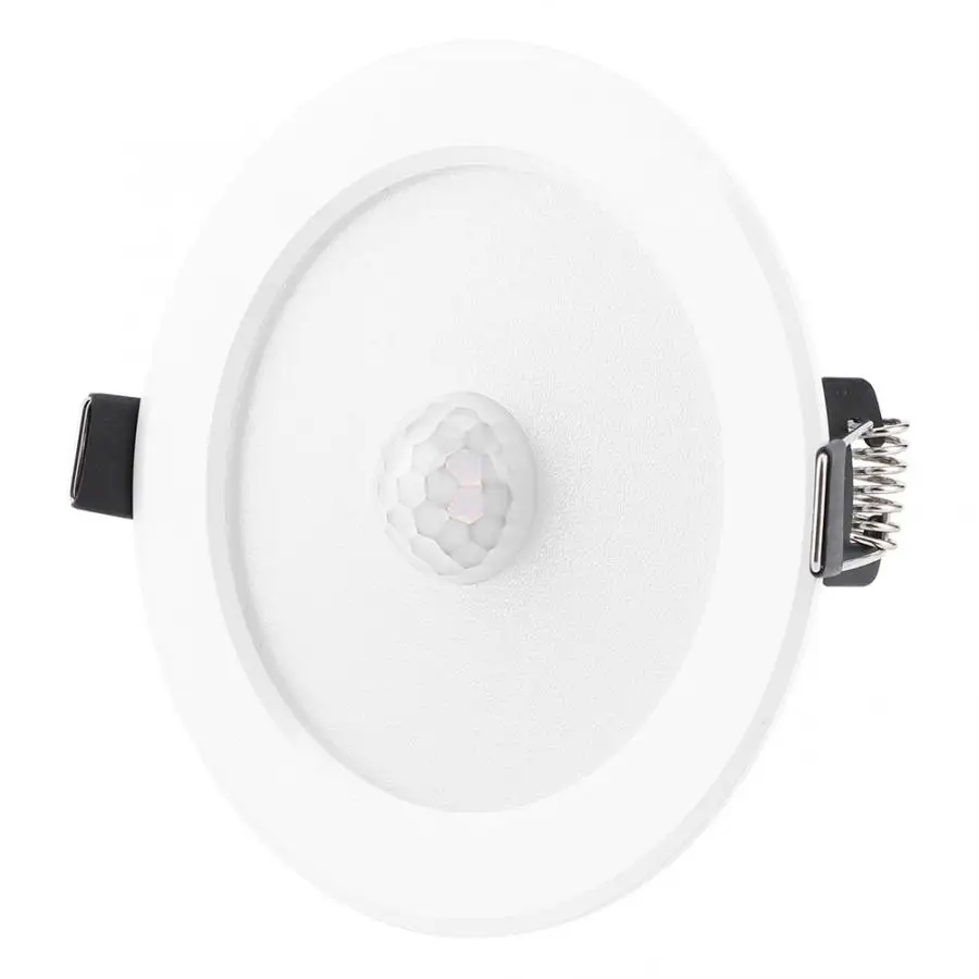 Светодиодный светильник 7 Вт 5 круглый встраиваемый Точечный инфракрасный датчик