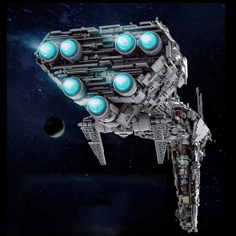 

MOULD KING 21001 Battleship The UCS Nebulon-B Medical Frigate Destroyer Building Blocks Bricks Christmas Toys Gifts for Kids