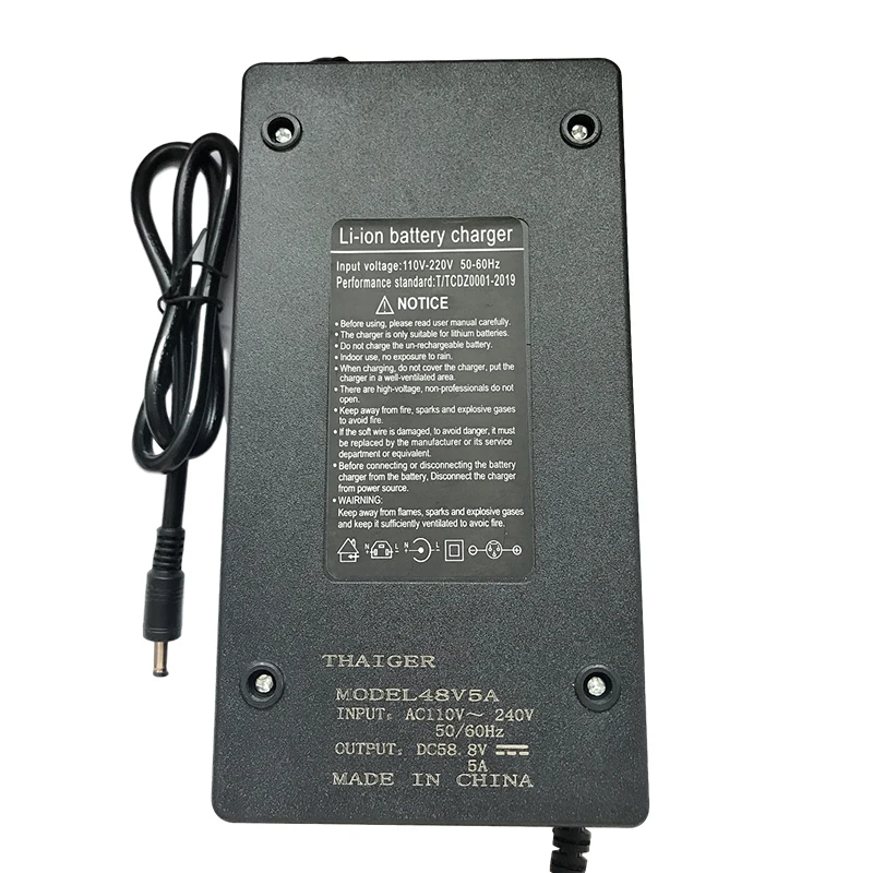 Зарядное устройство для литий ионных аккумуляторов 5A ebike быстрое зарядное Lifepo4