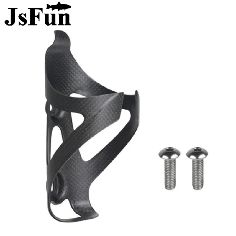

JSFUN Full Carbon Fiber Folding Bicycle Bottle Cage Road Mountain Bike Water Bottle Bicycle Accessories Outdoor Sport N0320