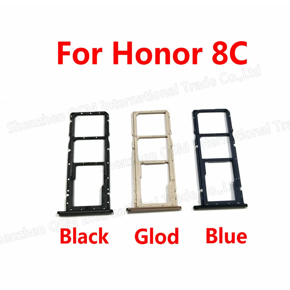 Новый адаптер для держателя слота SIM-карты Huawei Honor 8C запасные части | Мобильные