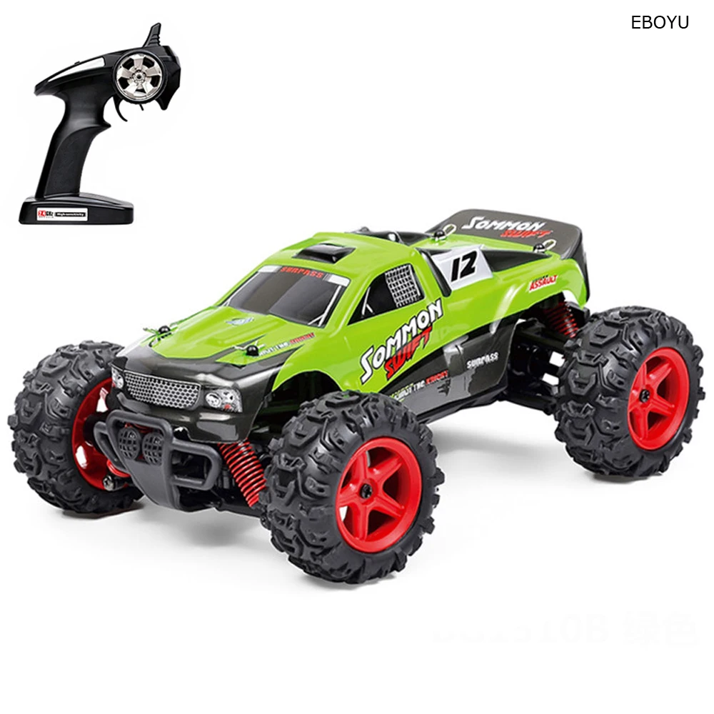 SUBOTECH Coco-4 BG1510B RC Car 1/24 2.4GHz Full Scale High Speed 4WD Remote Control Truck Off Road Racer Coco4 RTR Gift Toy