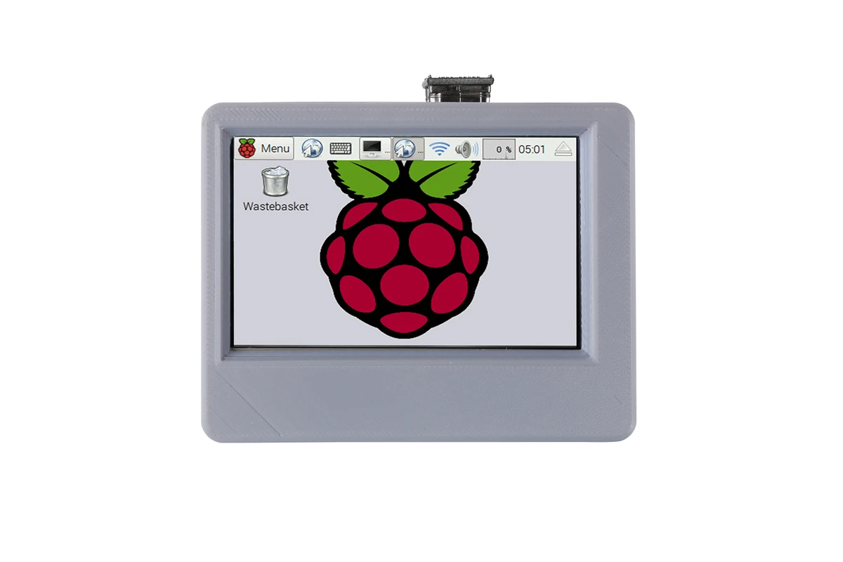 Новый 3 5 дюймовый USB сенсорный экран HDMI ЖК дисплей 480x320 для Raspberry Pi 3B + 3B|Аксессуары