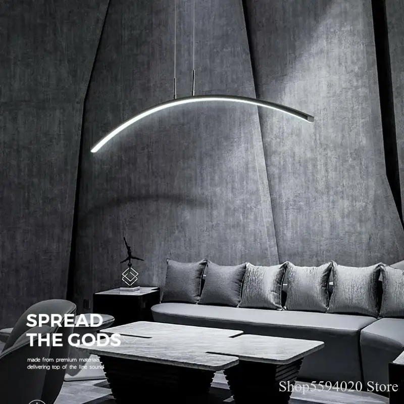 Современная простая люстра с затемнением Подвесная лампа подвесной светильник