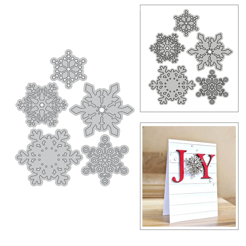 

Новые 3D Многослойные снежинки в сборе 2021 металлические пресс-формы для «сделай сам» Скрапбукинг и изготовление карт Декор тиснение ремесло...