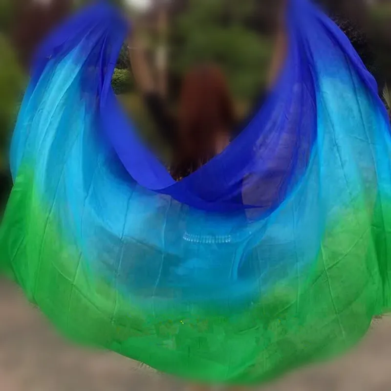 Шаль из шелка для танца живота 200/250/270 см