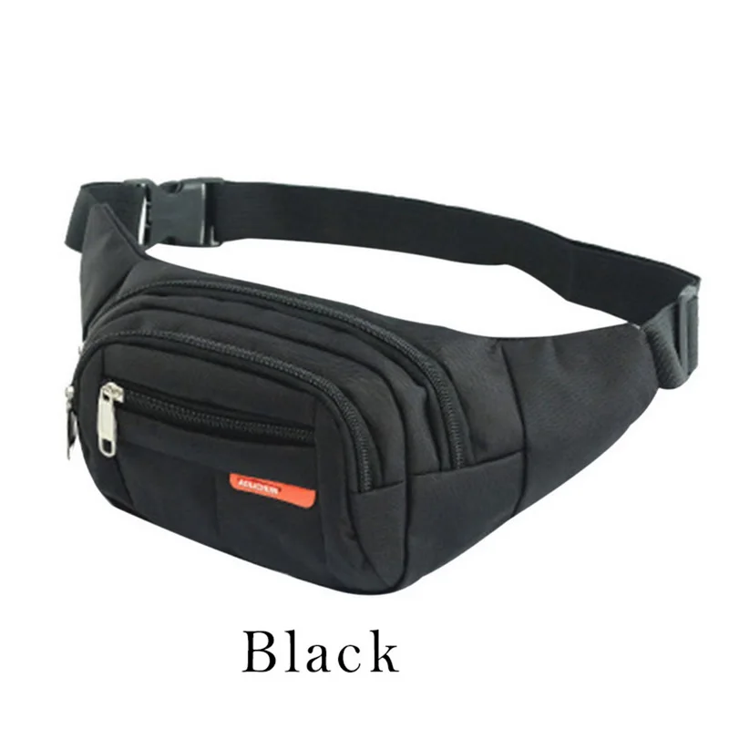 

New 7 Colors Unisex Waist Pack Men Women Bum Bag Travelling Phone Money Pouch Banana Bags Female Belt Bags