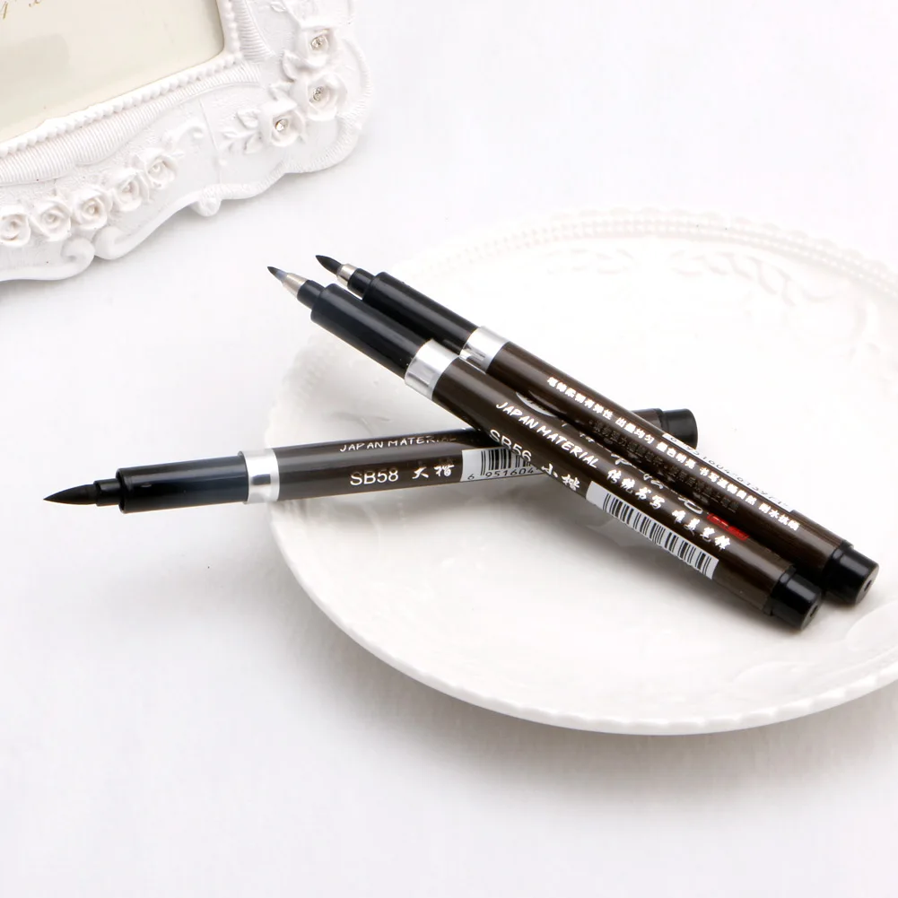 1 шт. Китайская японская кисть для рисования водными чернилами каллиграфическая