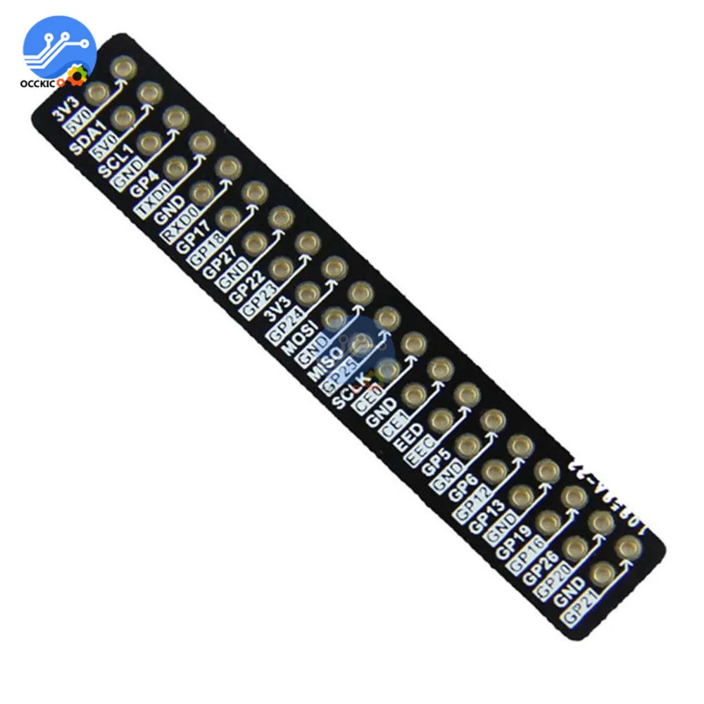 Различимая плата GPIO Pin для Raspberry Pi 2 Модель B/B+ черный