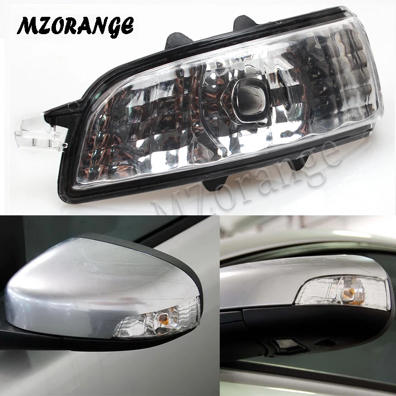 Зеркальный светильник заднего вида s для Volvo S40 S60 S80 C30 C70 V50 V70 2007 2008 2009 левый/правый зеркальный индикатор указателя поворота светильник