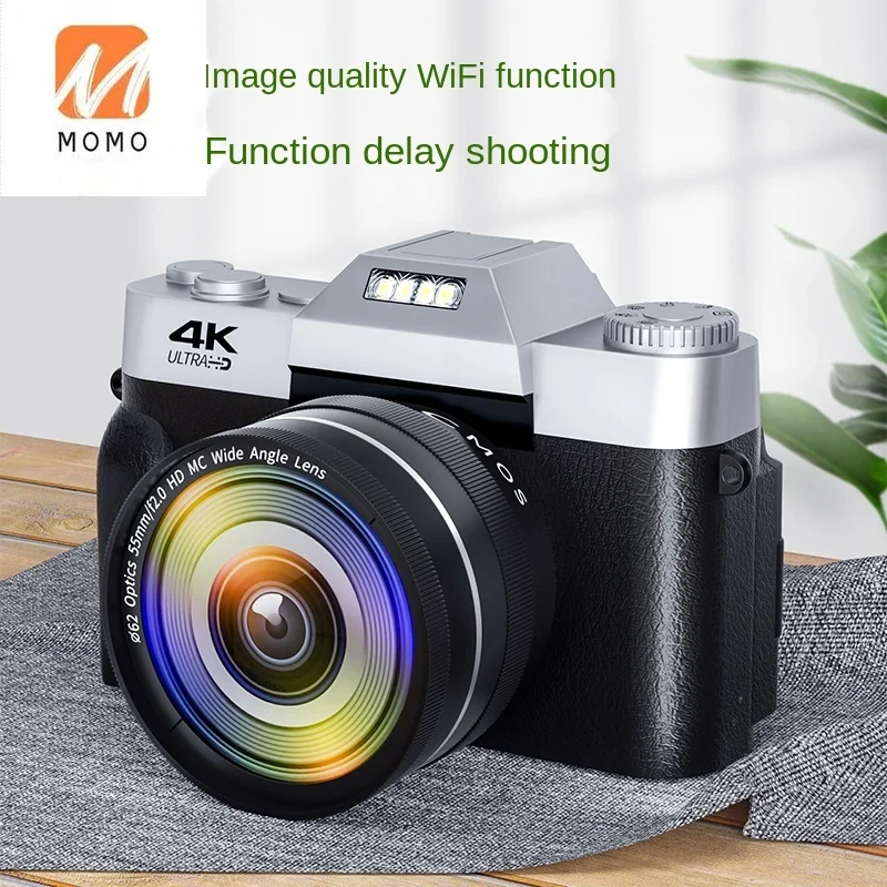 

Introduction to HD retro SLR digital camera 4K selfie home travel