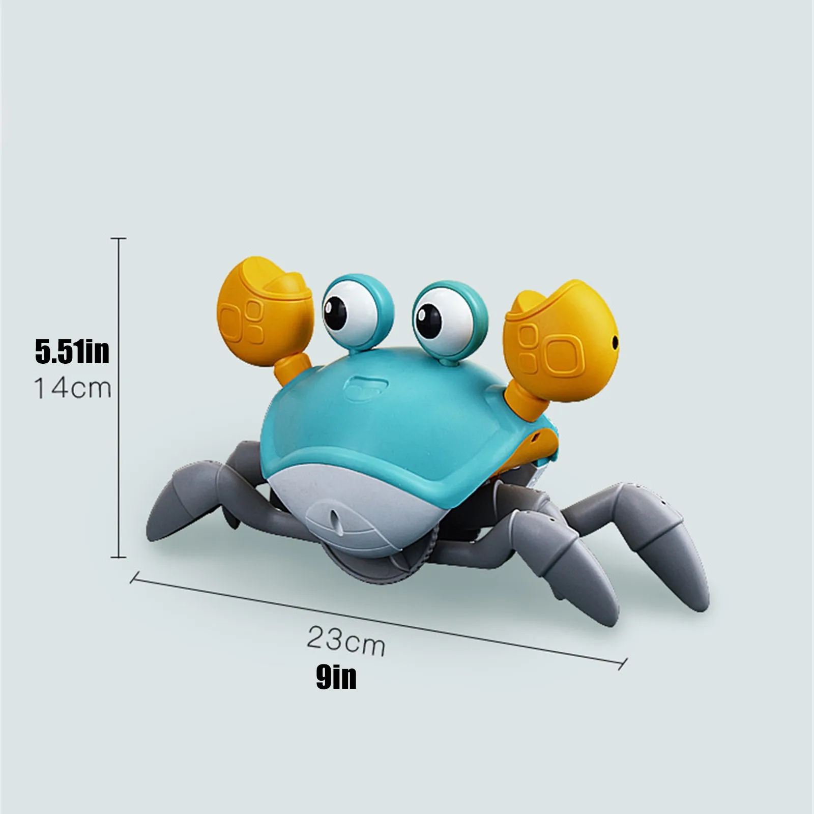 

Induction Hairy Crab Toy Rechargeable Pet Montessori Educational Toys for Kids Gift for Toddler Or Childrens Birthday Gift