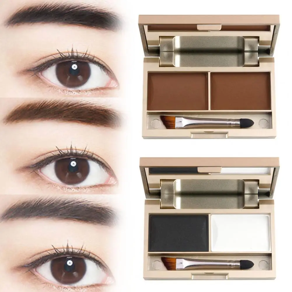 

4g Brow Powder Delicate Eye Makeup Natural Effect for Festival Brow Styling Kit Eyebrow Palette