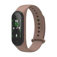 m4s smart wristband touch screen waterproof environmental friendly hand held tpe strap heart rate monitor fitness bracelet