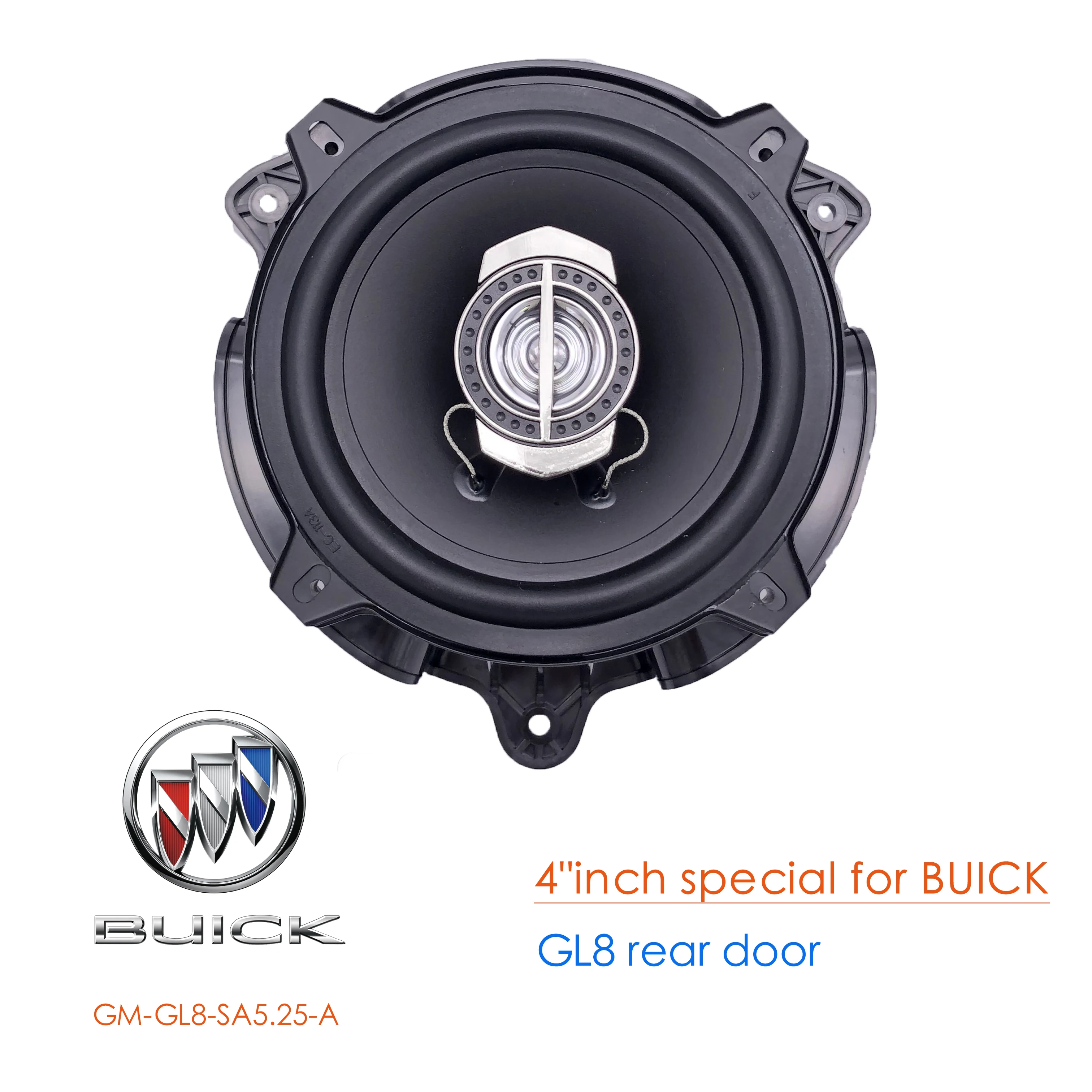 

2 Pcs Special for BUICK GL8 Rear Door 5" inch High Quality Car Speakers Spacer for back door Non-destructive install Mat