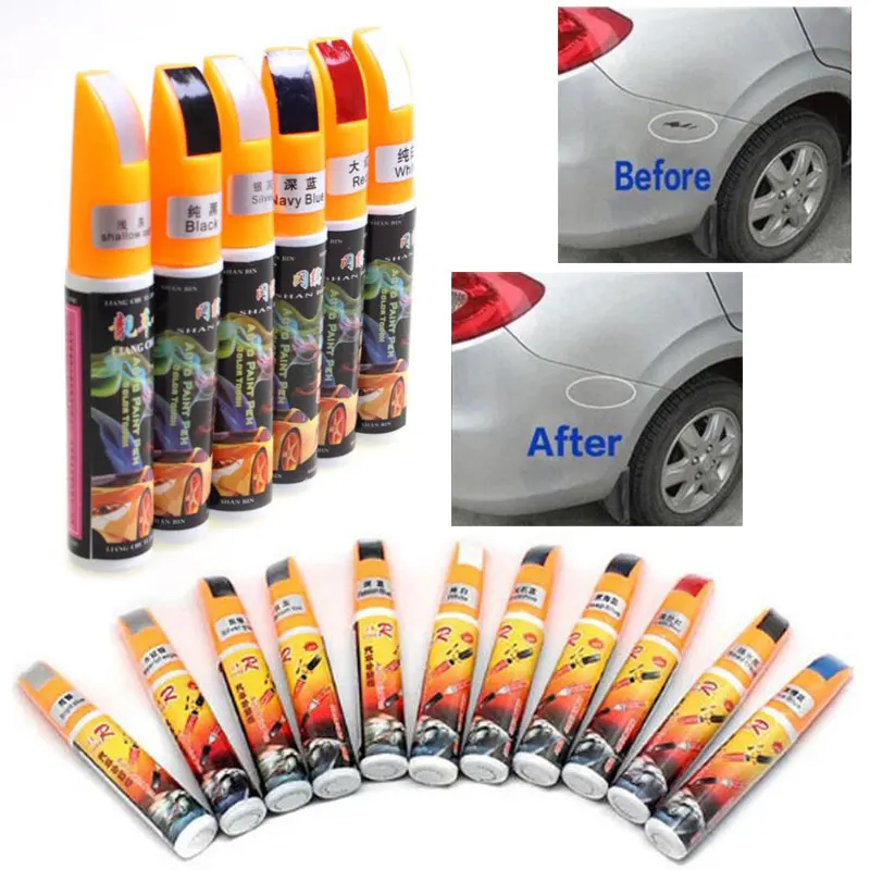 Scratch Repair for Vehicles Marker Pen Car Compact Automotive Touchup Paint Coat Smart High Quality Portable |