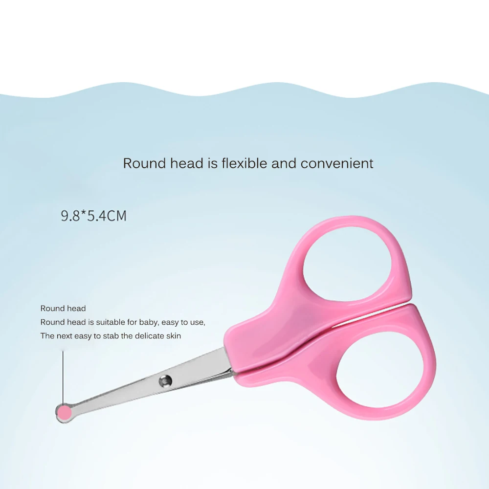 

8pcs Baby Healthcare Tools Set Portable Baby Care Kit Nail Trimmer Clippers Scissor Nose Cleaner Thermometer Hair Brush Comb Kit