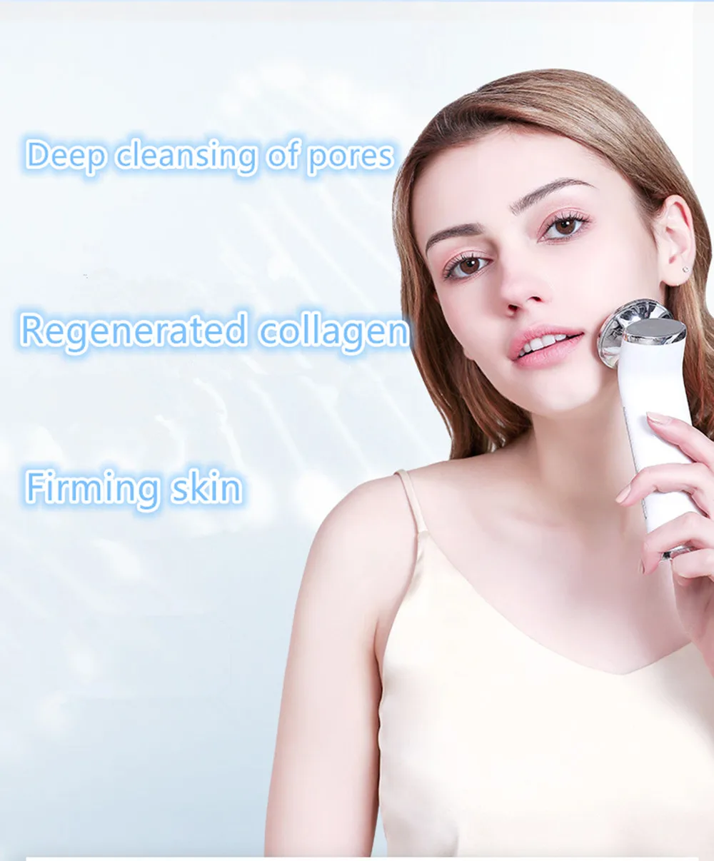 Высокочастотный микро-токовый массажер для лица и шеи улучшает блеск кожи