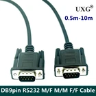 Кабель-удлинитель для передачи данных RS232 DB9 9-контактный последовательный штекер-гнездоштекер-штекер Com Кабель для ПК 1,5 м 3 м 5 м