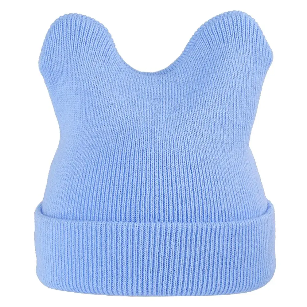 Детские вязаные шапочки милая мультяшная теплая зимняя шапка для мальчиков и