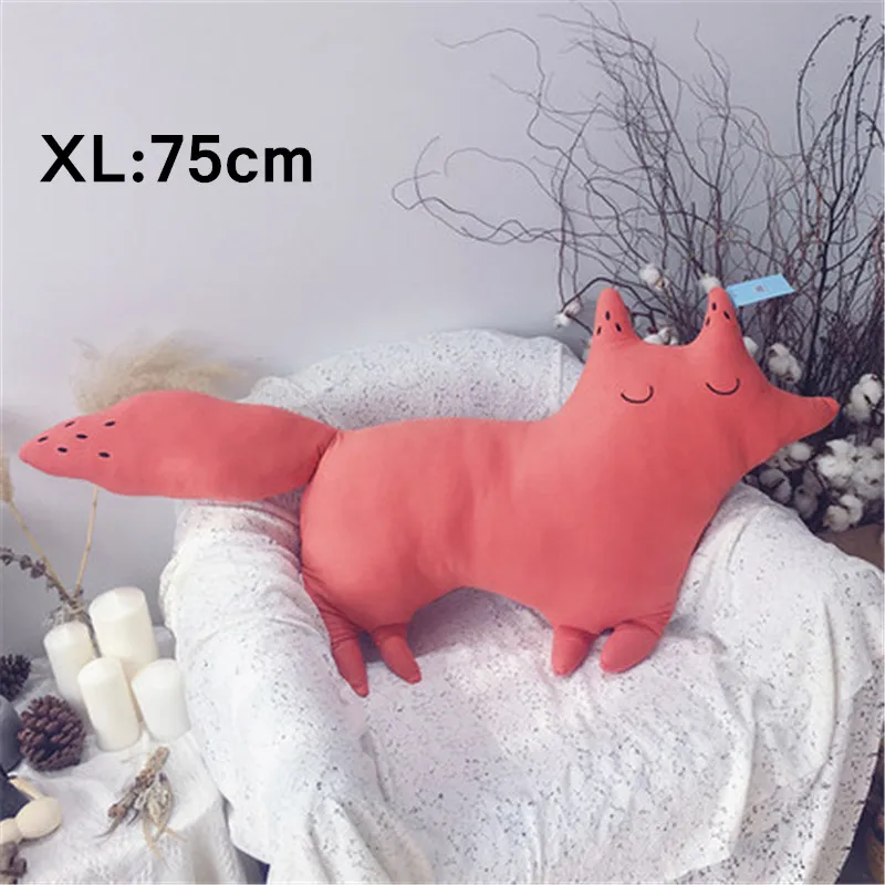 INS Северный лес животные кровать для новорожденных бампер детская подушка бампер Детская Кроватка Забор хлопок детская спальня постельное декорирование - Цвет: XL Fox
