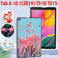 case for samsung galaxy tab a 10 1 2019 t510t515 printed tablet pc plastic hard protective back cover free pen
