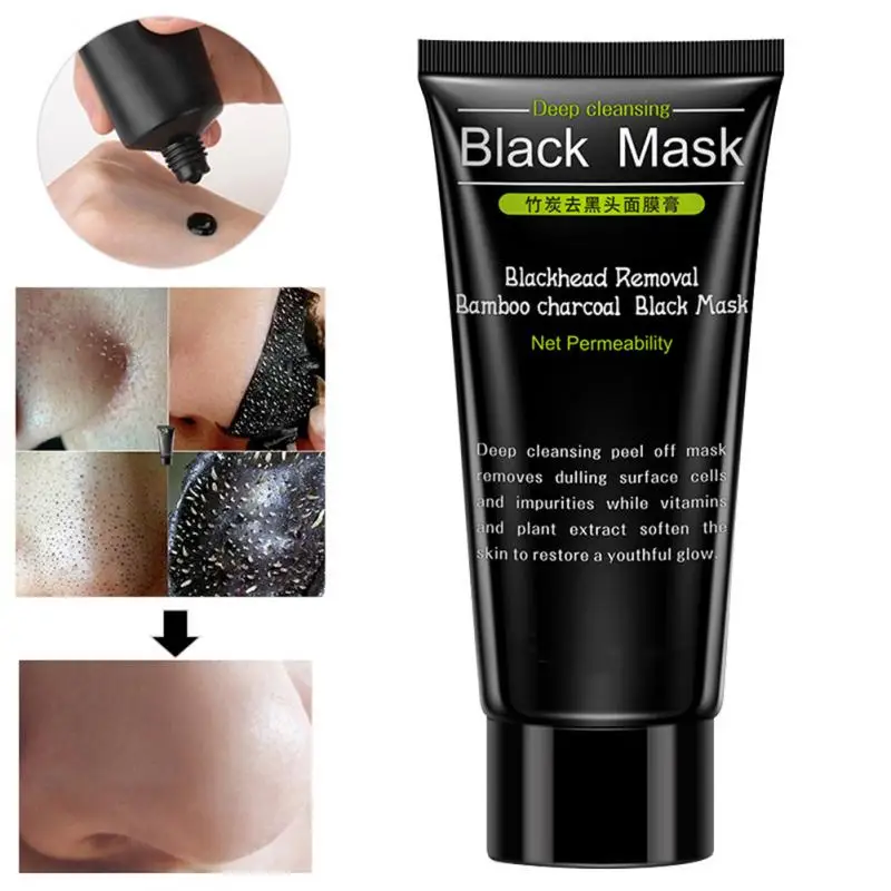 Маска для глубокого очищения с бамбуковым углем|mask black|mask black headmask mask |