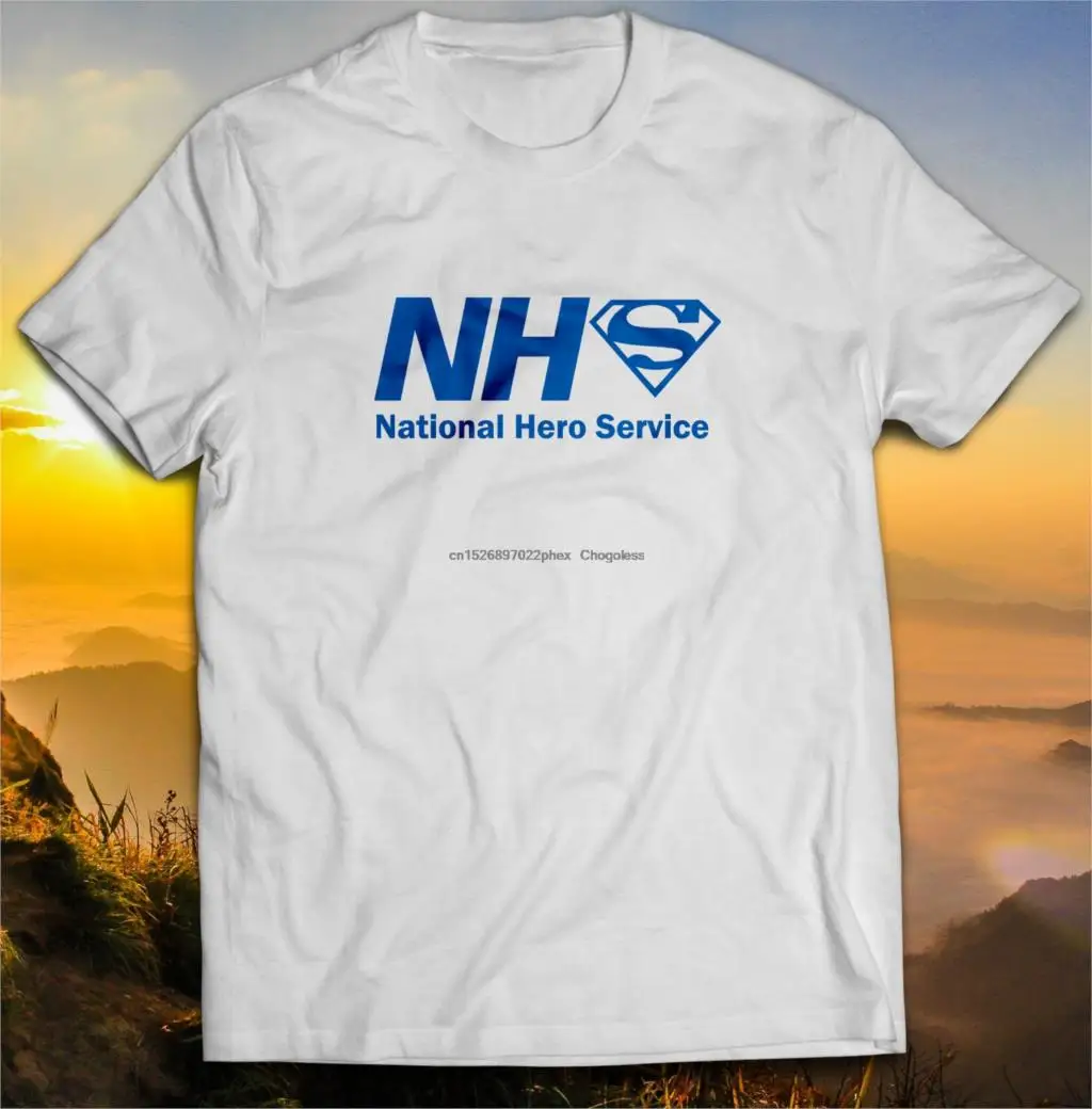Футболка NHS с национальным героем службы поддержки подарков врачей медсестер (1)