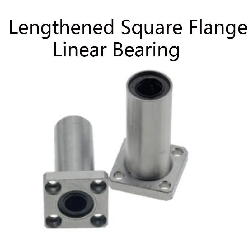

1/2/5/10 Pieces Lengthened Square Flang Linear Ball Bearing CNC Part Shaft Linear Bearings LMK6LUU LMK8LUU LMK10LUU LMK12LUU