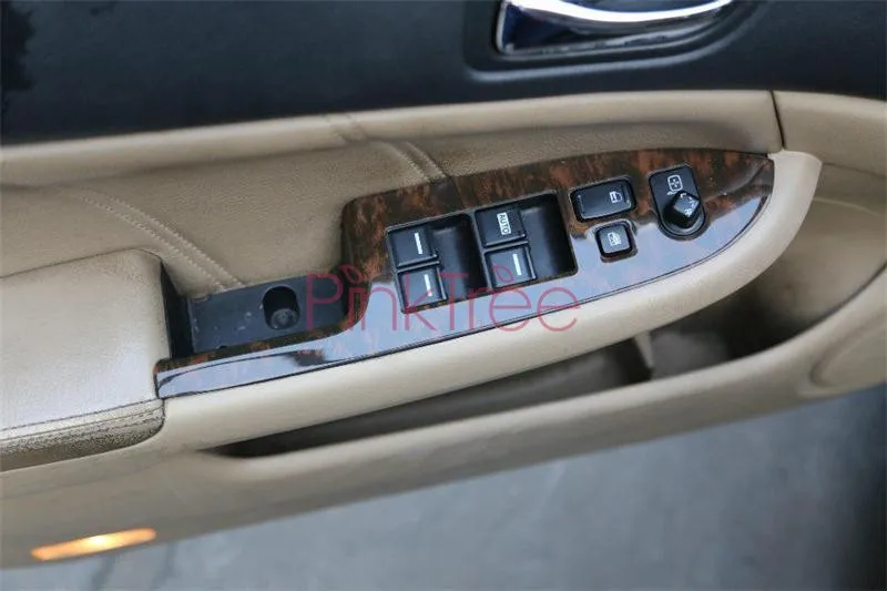 Для Honda Accord 2003-2007 7-го поколения под дерево цветная крышка наклейки отделка панель