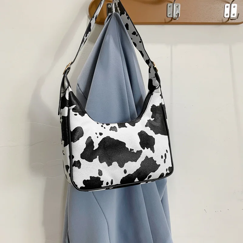 

Handle Bag Women Retro Handbag PU Leather Shoulder Totes Crossbody Underarm Bags Leopard Female Bags Clutch Purses and Handbags