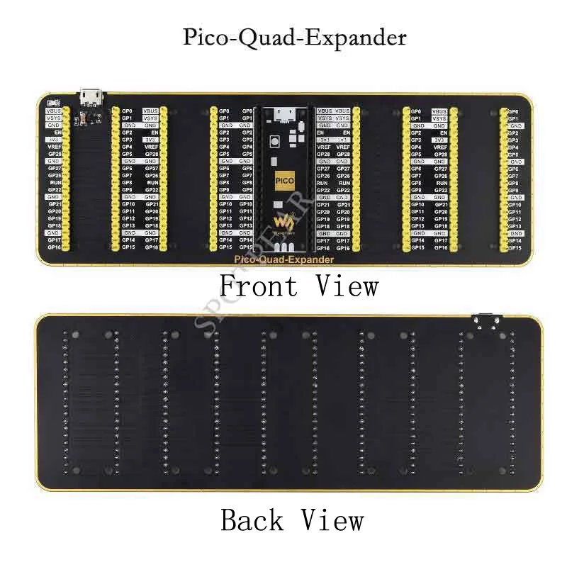 Raspberry Pi Pico двойной/четырехъядерный расширитель два комплекта мужских