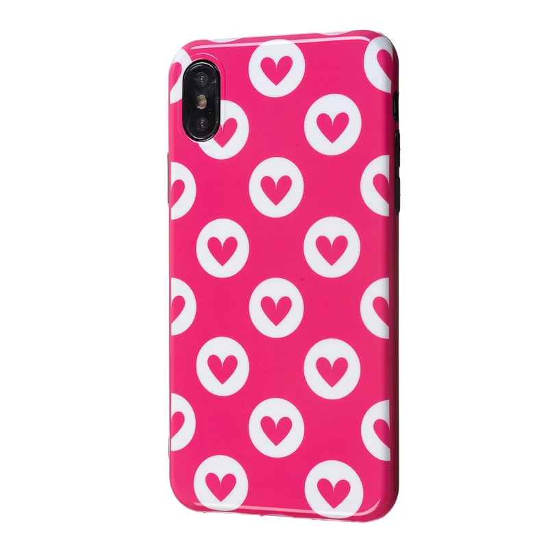 Мягкий силиконовый чехол для iPhone 11 Pro Max 7 8 Plus XS XR x Full Heart Love чехлы телефонов задняя