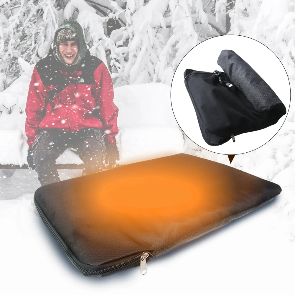 

USB Heating Cushion Waterproof Cloth Adjustable Temperature Pad for Winter Outdoor-Fishing Ski Warm