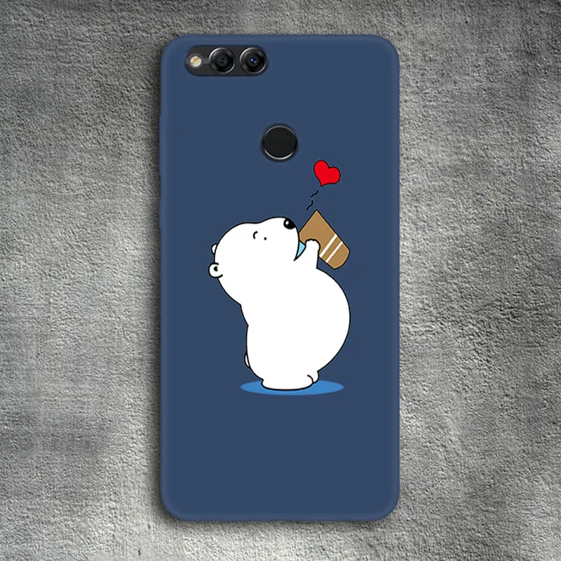 09 Тонкий чехол для телефона для Huawei Honor 6X 7C 7X 8X 8C цветной матовый защитный чехол для Honor 9 Lite 7A Pro Мягкий силиконовый чехол из ТПУ - Цвет: 09