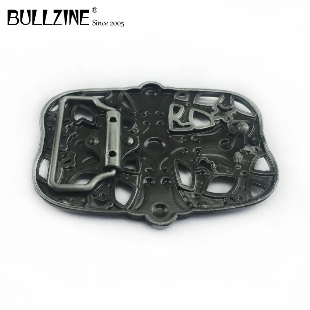 The Bullzine Cross belt buckle with red enamel pewter finish FP-02240 suitable for 4cm width | Дом и сад