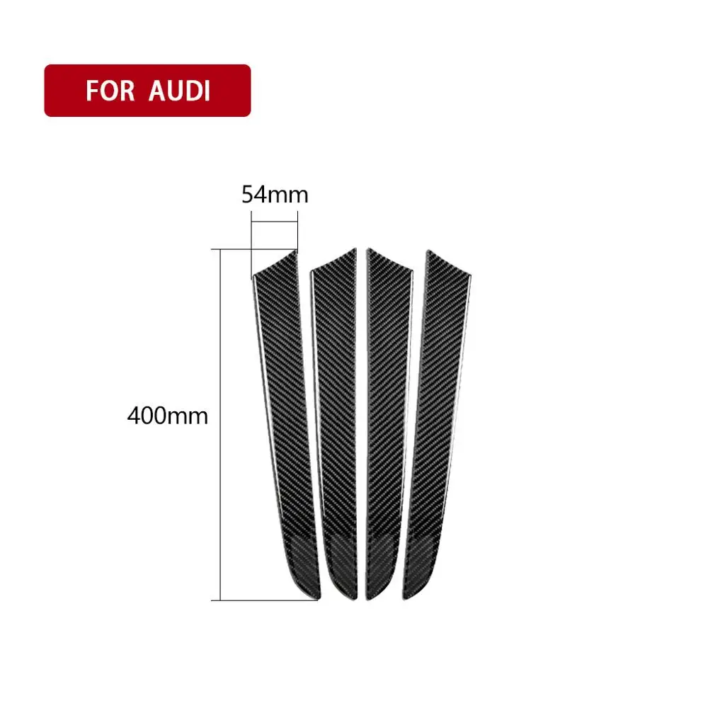 

Carbon Fiber Car Interior Door Panel Trim Sticker for Audi Q5 SQ5 8R 2010-2018 Decor Car Decoration Interior Car Accessories