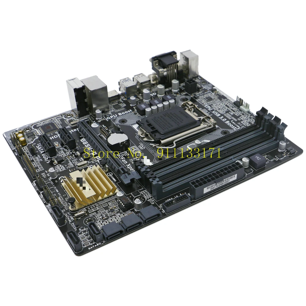 Для ASUS B85M G плюс материнская плата LGA1150 DDR3 USB3.0 SATA3.0 Intel B85 с чипом M ATX Поддержка I7