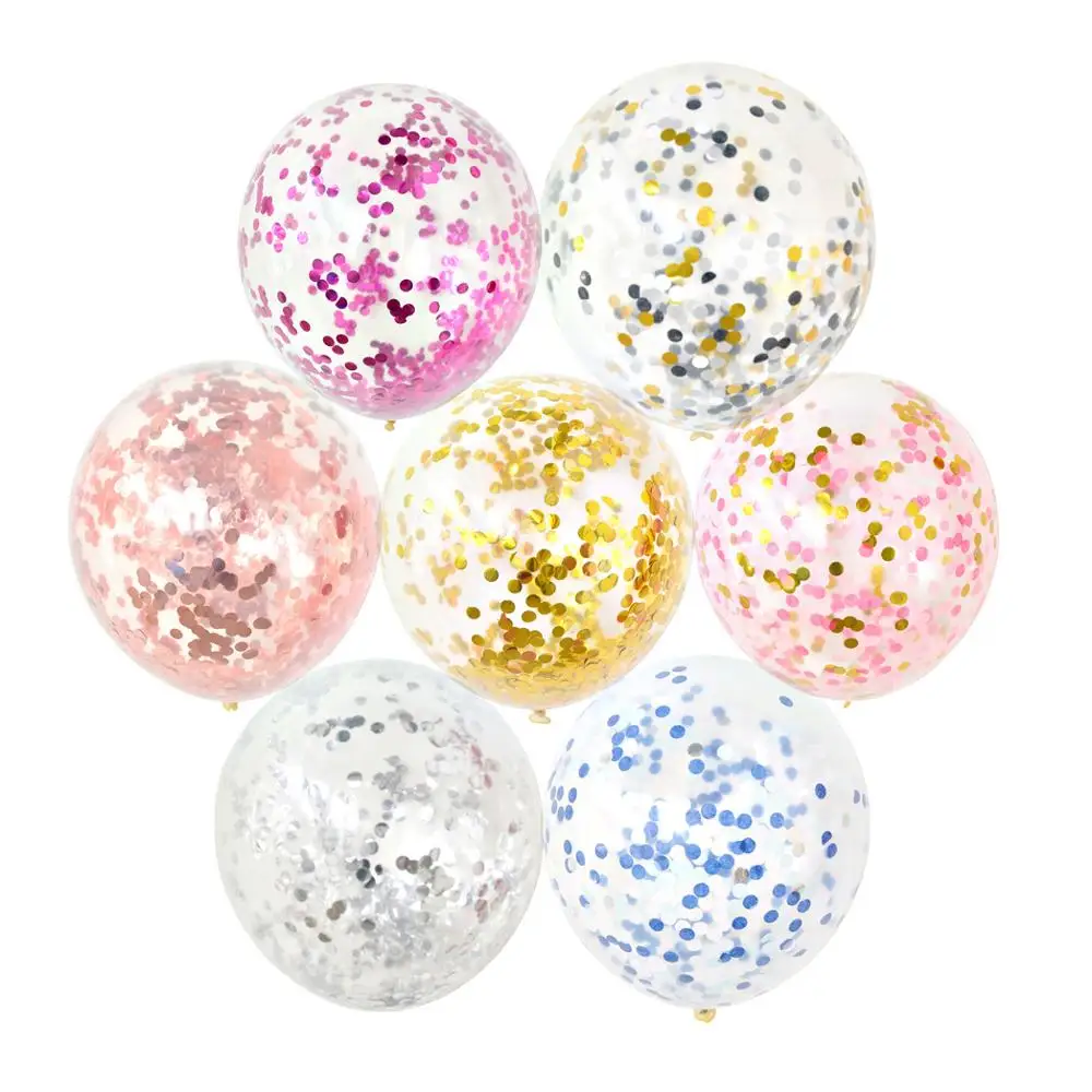 12 дюймов латексные бумажные конфетти для воздушного шара воздушные шары