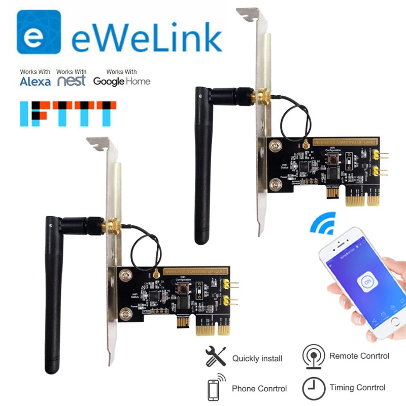 Смарт-компьютер Ewelink с поддержкой Wi-Fi и дистанционным управлением | Электроника